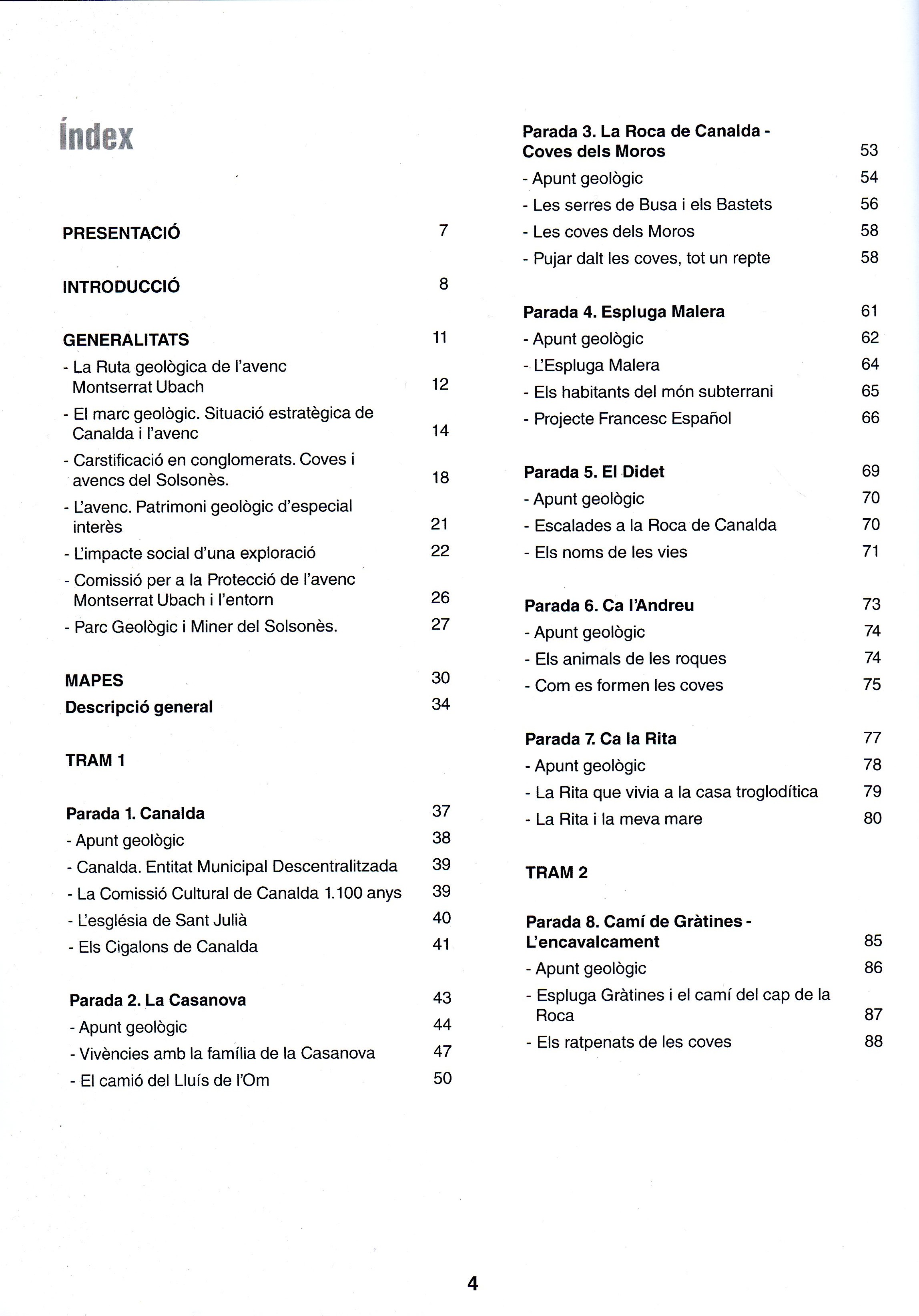 Ruta geològica de l'avenc Montserrat Ubach : Òden, el Solsonès, Lleida - Miniatura 2